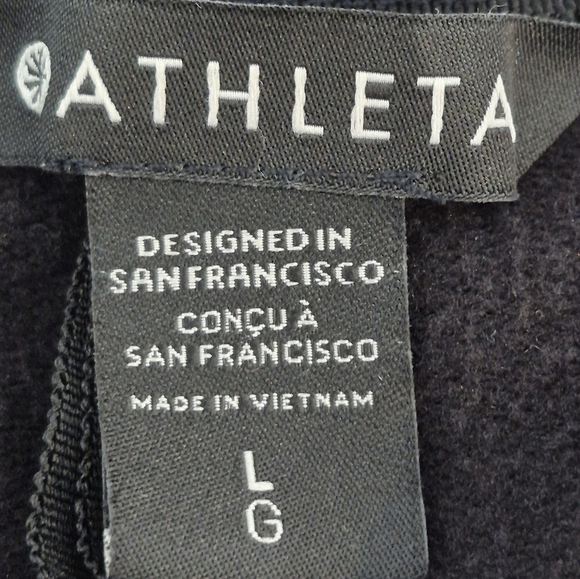 Athleta Balance Full-Zip Hooded Sweatshirt - Size L - Picture 14 of 16